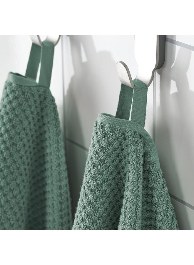 erorex Bath sheet, turquoise, 100x150 cm - Image 3