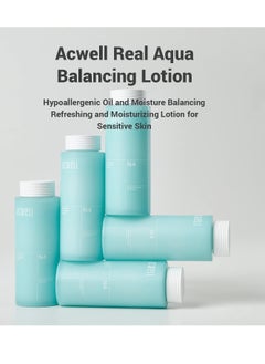 ACWELL ACWELL Real Aqua Balancing Hydrating and Soothing Face Lotion 4.7 fl.oz. - Sebum Control and pH Balancing for Oily and Sensitive Skin, Calms Acne and Blemishes  - Image 2