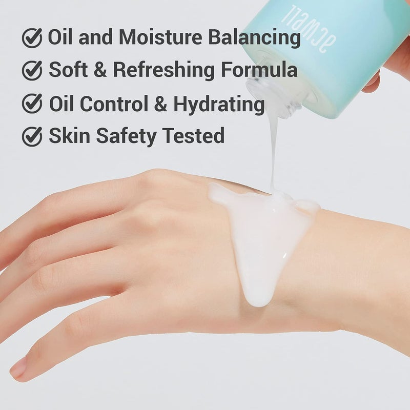 ACWELL Real Aqua Balancing Hydrating and Soothing Face Lotion 4.7 fl.oz. - Sebum Control and pH Balancing for Oily and Sensitive Skin, Calms Acne and Blemishes - Image 3