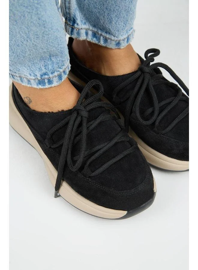 Manijero  Korcia Women's Authentic Leather Sabo Black Slippers. for Women | Best Price UAE