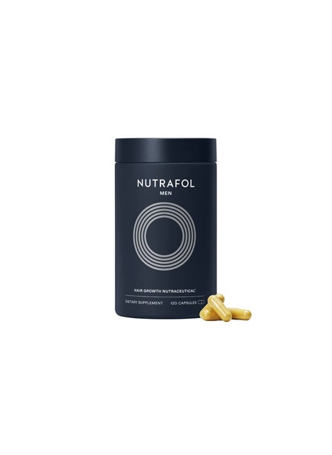Men's Hair Growth Supplements, Clinically Tested for Visibly Thicker Hair and Scalp Coverage, Dermatologist Recommended - 1 Month Supply
