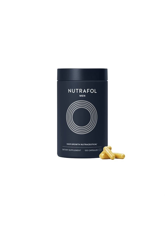 NUTRAFOL - Men's Hair Growth Supplements, Clinically Tested for Visibly Thicker Hair and Scalp Coverage, Dermatologist Recommended - 1 Month Supply - Image 1