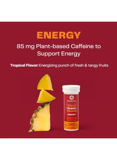 Amazing Grass - Green Superfood Energy Effervescent Tablets Tropical 6 Tubes  - Image 5