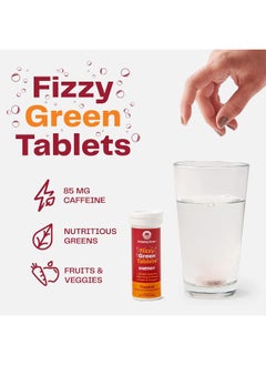 Amazing Grass - Green Superfood Energy Effervescent Tablets Tropical 6 Tubes  - Image 3