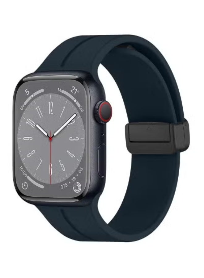 🕒 Apple Watch Band Compatible with 38mm, 40mm, 41mm Models | Soft Silicone Quick Release Sport Strap for Apple Watch Series | Sweat-Resistant, Lightweight & Skin-Friendly | Flexible Replacement Wristband for Daily Wear, Fitness & Travel  - Image 1