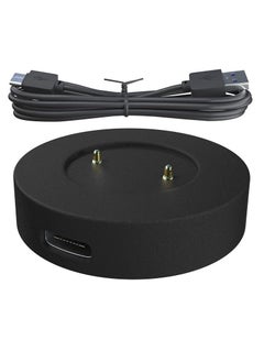 TIGER USB Charger Cable Dock for Huawei Watch GT2, Fast Charging Dock Station - Durable Cable, Convenient Charging Solution, Compact and Portable Design, Compatible with Huawei Watch GT2 Black  - Image 1