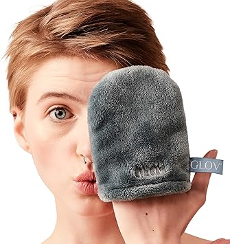 GLOV Cleansing Makeup Removal for Dry and Sensitive Skin Glove Reusable Washable Mitt Eco Friendly Makeup Eraser Towel Microfiber Glove Face and Eye MakeUp Remover Just with Water Cleansing Cloth - Image 1