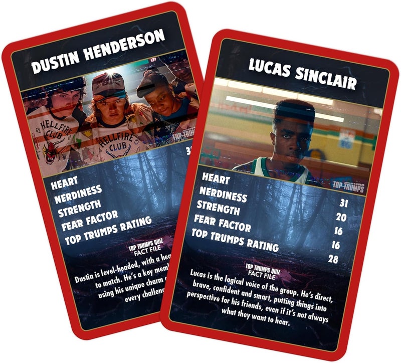 Top Trumps Easy assemble alternatives Card Game Stranger Things - Family Games for Kids and Adults - Learning Games - Kids Card Games for 2+ Players - Kid War Games - Card Games for Families - Card Wars - for 15 Plus Kids Land transit & shipment compatible - Image 3