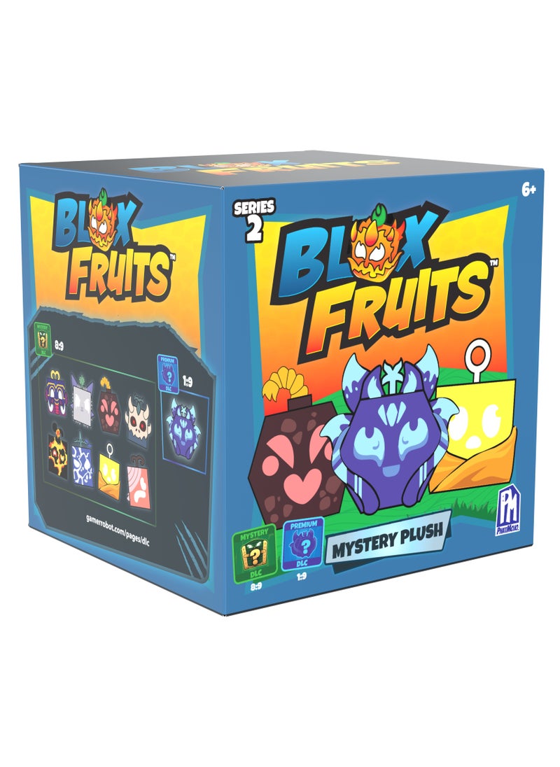 Blox Fruits - Blox Fruits Collectibles Plush 4-Inches, Assorted 1 Piece (Style & Color May Vary) | DLC Code Included! | Collectible Plush Toy | Soft Toy | Blind Box | Mystery Plush | Surprise Plush | Perfect for Kids, Gamers and Collectors. - Image 1
