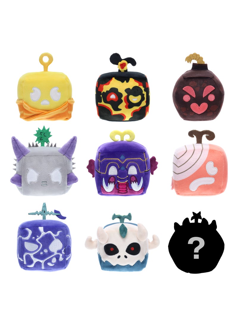 Blox Fruits - Blox Fruits Collectibles Plush 4-Inches, Assorted 1 Piece (Style & Color May Vary) | DLC Code Included! | Collectible Plush Toy | Soft Toy | Blind Box | Mystery Plush | Surprise Plush | Perfect for Kids, Gamers and Collectors. - Image 1