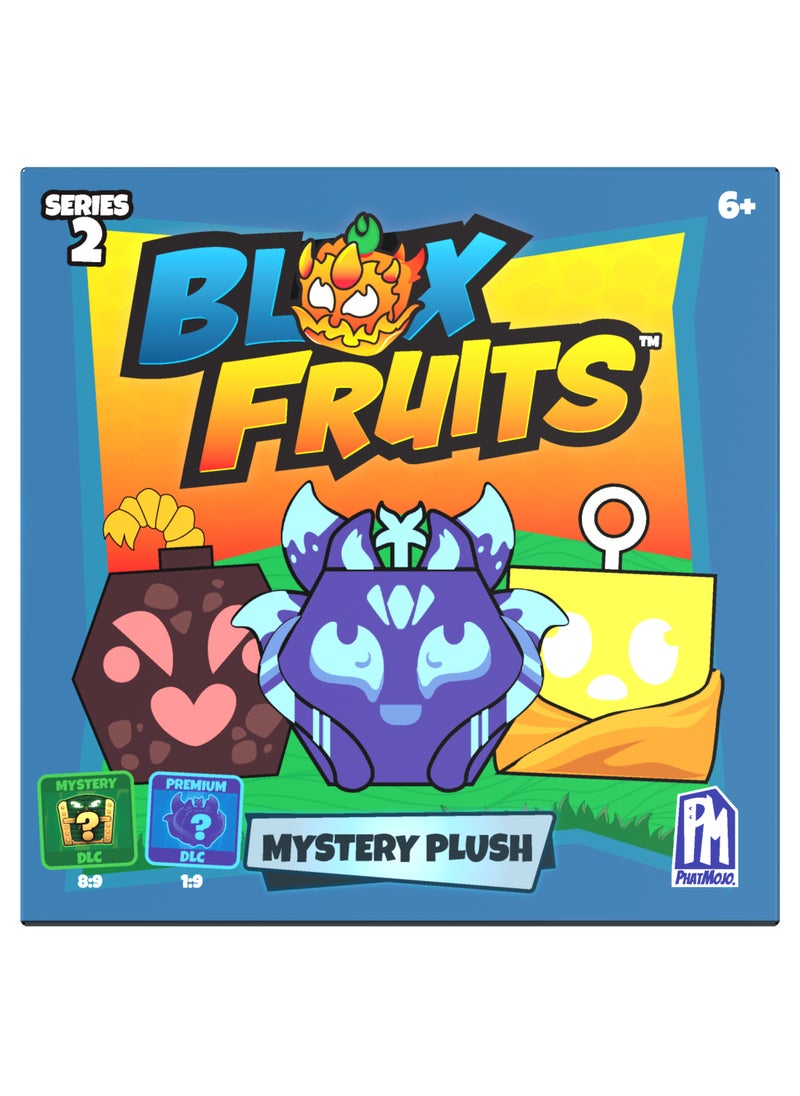 Blox Fruits - Blox Fruits Collectibles Plush 4-Inches, Assorted 1 Piece (Style & Color May Vary) | DLC Code Included! | Collectible Plush Toy | Soft Toy | Blind Box | Mystery Plush | Surprise Plush | Perfect for Kids, Gamers and Collectors. - Image 1