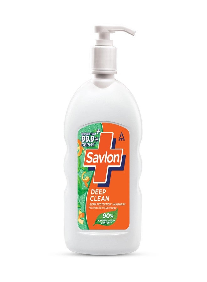 Savlon Deep Clean Germ Protection Liquid Handwash, 200ml - Image 1