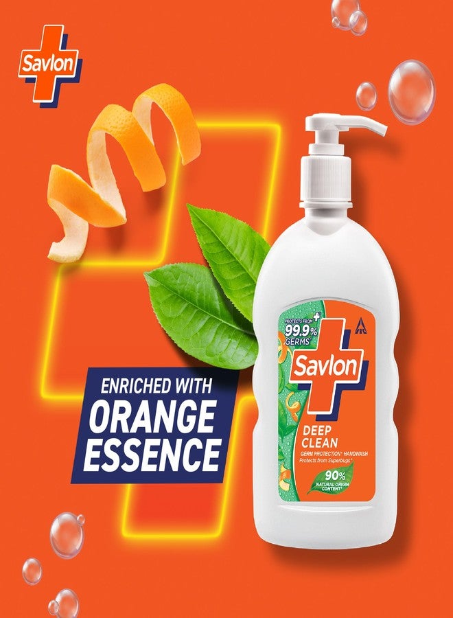 Savlon Deep Clean Germ Protection Liquid Handwash, 200ml - Image 5