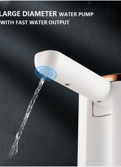 spa luxetique Foldable Electric 5 Gallon Water Dispenser Pump with Jet Design Type-C USB Rechargeable Portable Water Bottle Pump for Bottled Drinking Water  - Image 3