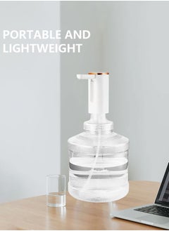 spa luxetique Foldable Electric 5 Gallon Water Dispenser Pump with Jet Design Type-C USB Rechargeable Portable Water Bottle Pump for Bottled Drinking Water  - Image 5