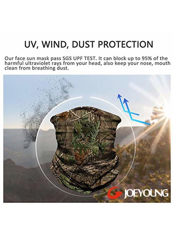 JOEYOUNG 3D Face Sun Mask, Neck Gaiter, Headwear, Magic Scarf, Balaclava, Bandana, Face Mask, Hunting, Running, Motorcycle - Image 3