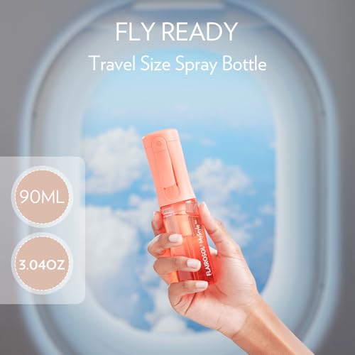 FLAIROSOL MyStyle, Spray Bottle for Hair- 3 Pack Small Travel Spray Bottle, Ultra Fine Continuous Water Mist for Face, Hairstyling, Salon, Cleaning, Beauty, Toners, Hydration & Makeup, 3.04oz / 90ml - Image 2