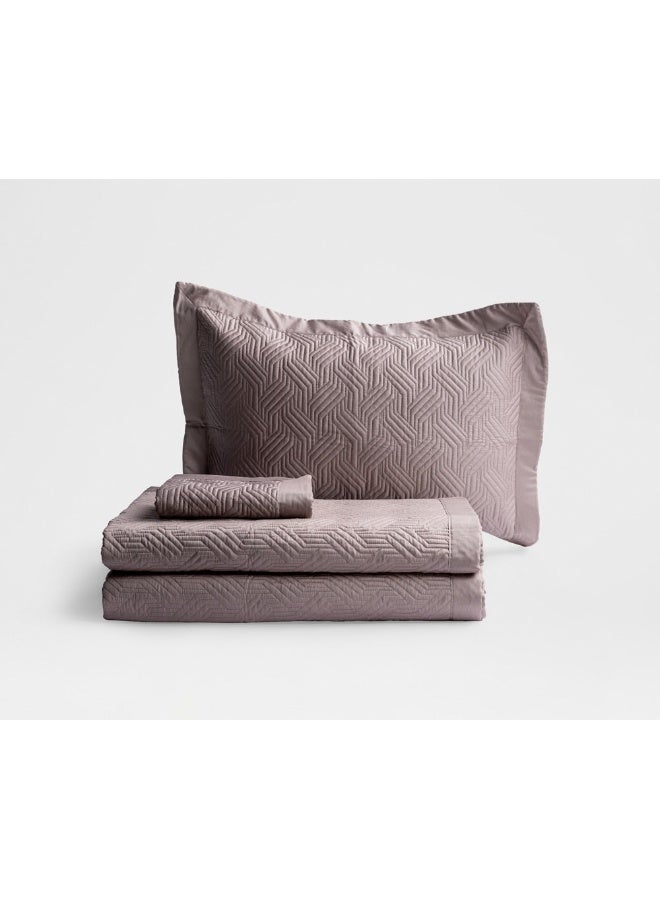 2XL Home Taupe Bedspread Set for Home - Image 1