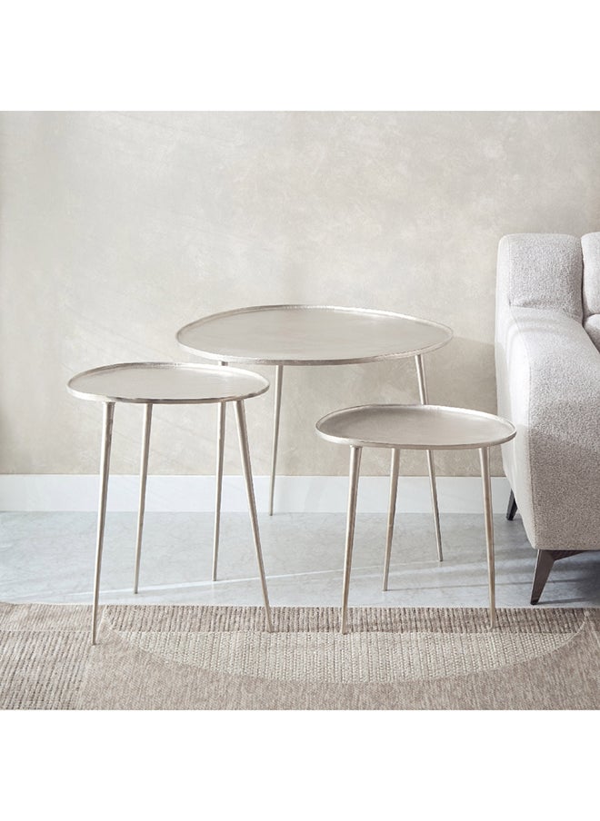 Home Box Onyx 3-Piece Nesting Tables Set 74 x 47 x 68 cm  - Image 1