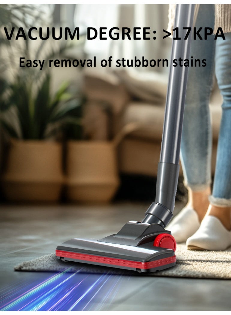 sokany Vacuum Cleaner, 5M Corded Stick Vacuum Cleaner,2000W/18Kpa Handheld Vacuum Adjustable Lightweight 3 in 1 Stick Vacuum with HEPA Filter for Hard Floor,Carpet,Pet Hair - Image 4