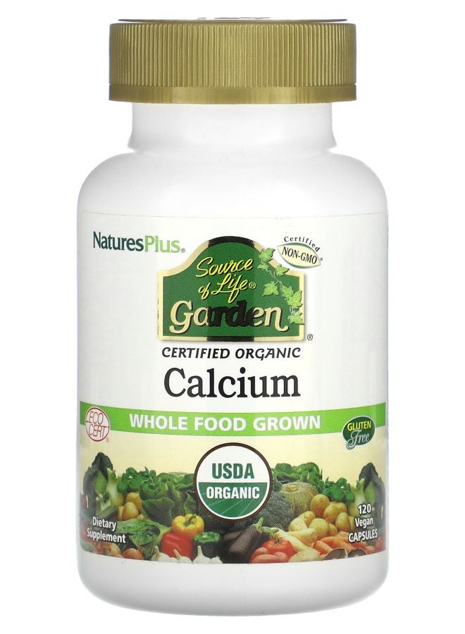 Source of Life Garden Calcium 120 Vegan Capsules