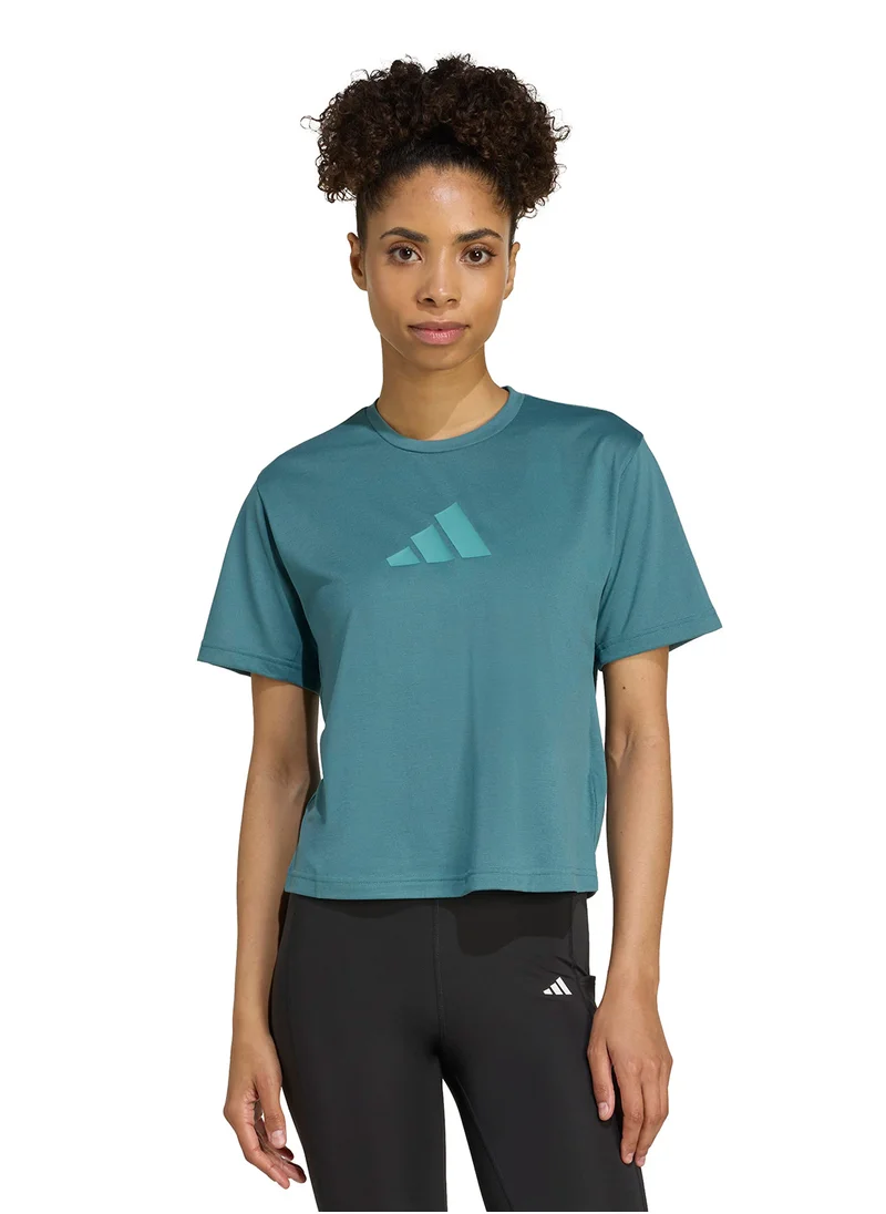 اديداس Essential Big Logo Performance Training T-Shirt
