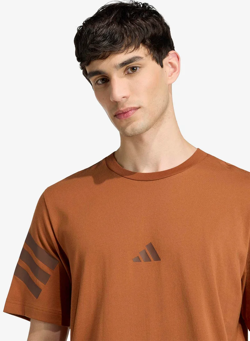 Adidas DUBR Future Icon 3 Stripe T-Shirt for Men | Best Price UAE