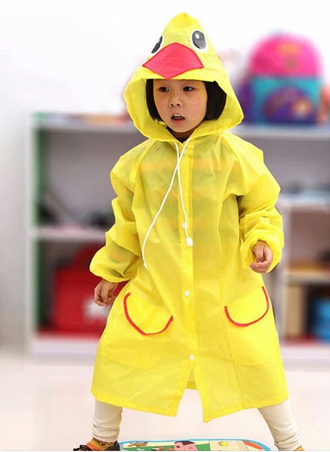 Children's raincoats Cartoon Kids Rain Jacket Boys Girls Hooded Rain Poncho Outdoors Kids Transparent Raincoat Student Rain Suit Waterproof Durable Windbreaker (Yellow Duck) - pzsku/Z500B4289C22842DBE7C1Z/45/_/1721619700/d6f5d360-015d-4acc-bf96-3414380b8c01