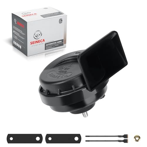 SEINECA Car Horn Loud Waterproof HighTone 520HZ Universal for Motorcycle Any 12V Vehicle - Image 1