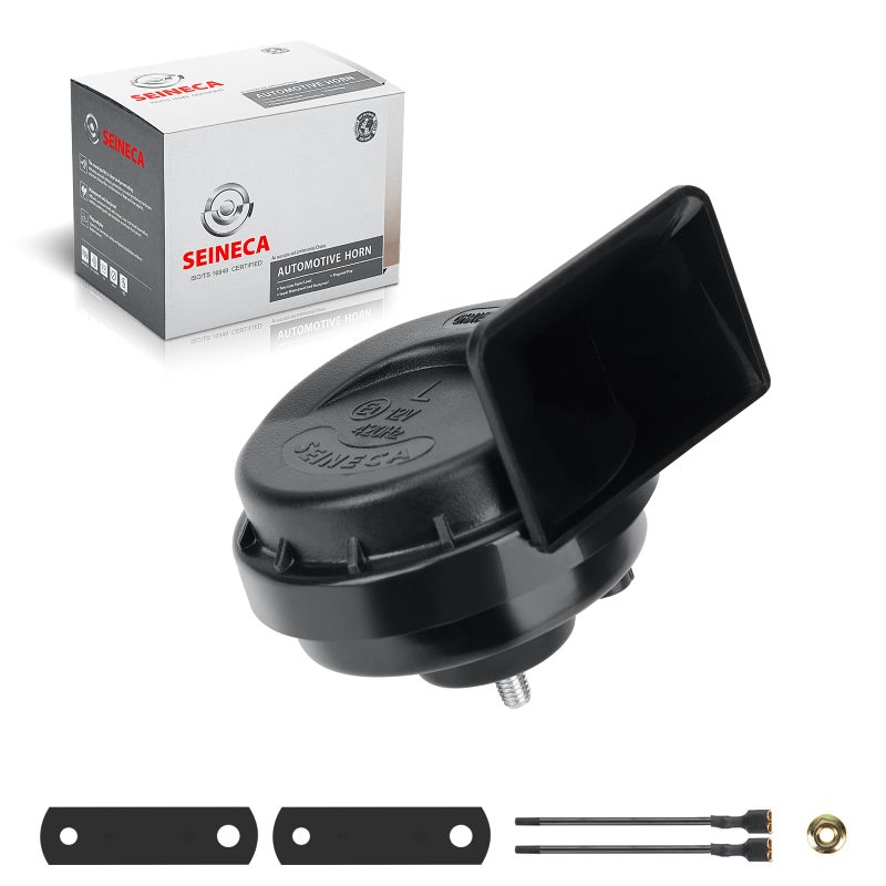 SEINECA Car Horn Loud Waterproof HighTone 520HZ Universal for Motorcycle Any 12V Vehicle - Image 2