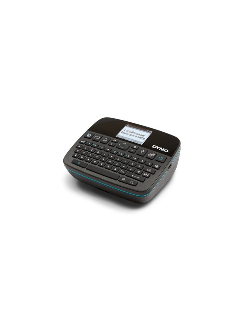 DYMO LabelManager Executive 640 CB Portable Label Printer with QWERTY Keyboard, Bluetooth & USB Connectivity, Monochrome Output - Image 2