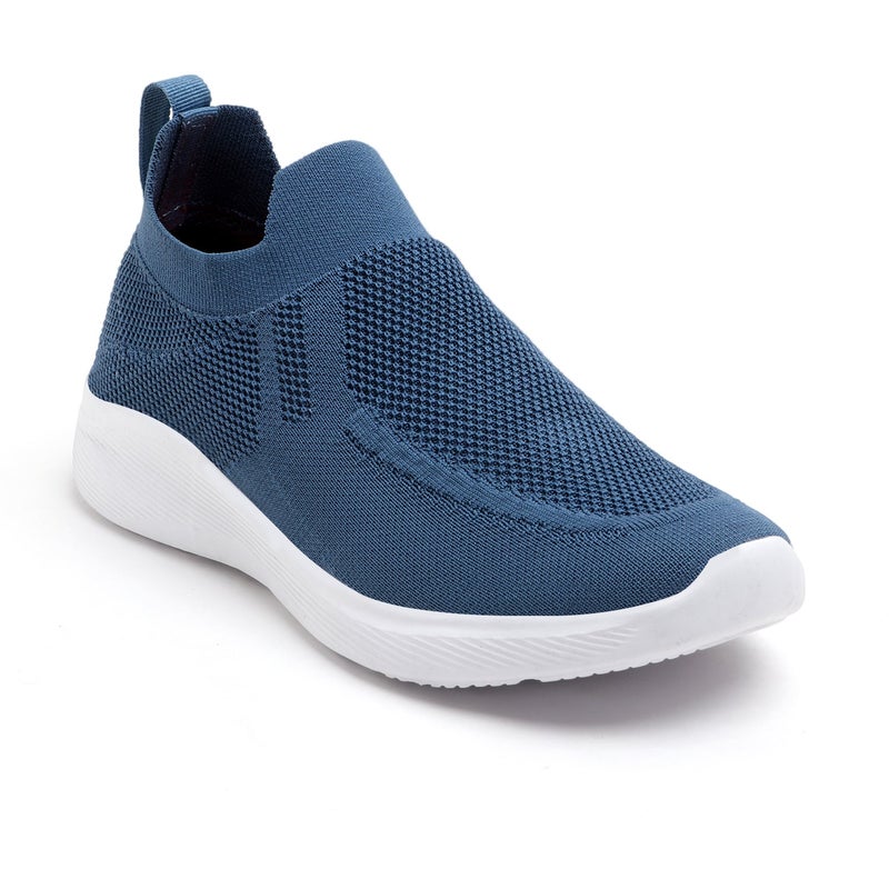 Face أحذية رياضية زرقاء أنيقة للرجال - Image 4