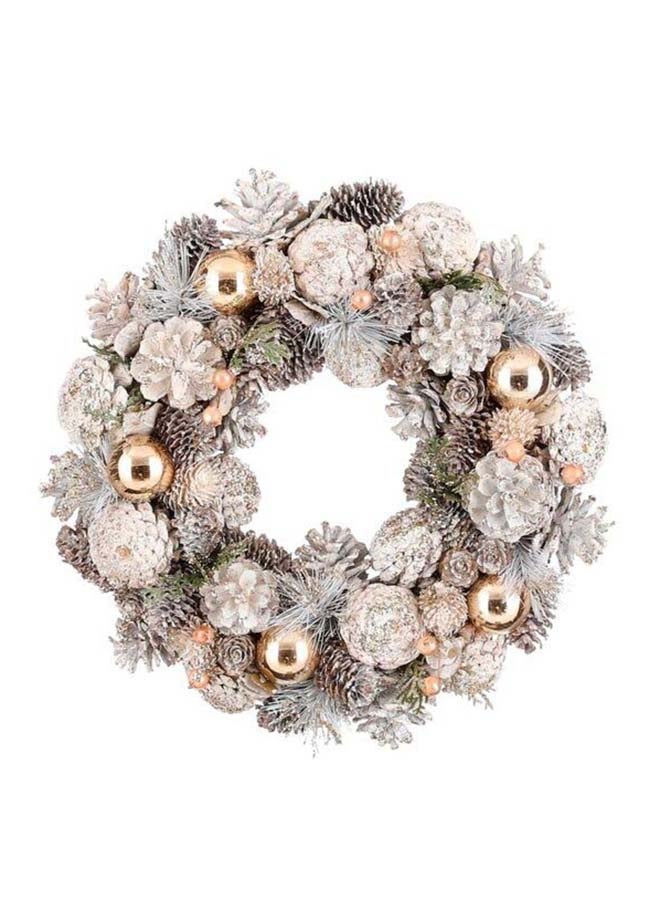 Suncoast Suncoast Outdoor Wreath-White  - Image 1