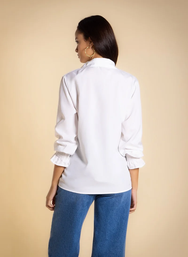Shapes White LIGHTWEIGHT COMFORT SHIRT for Women | Best Price UAE