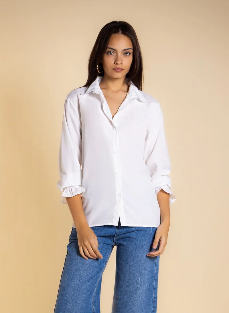 Shapes White LIGHTWEIGHT COMFORT SHIRT for Women | Best Price UAE