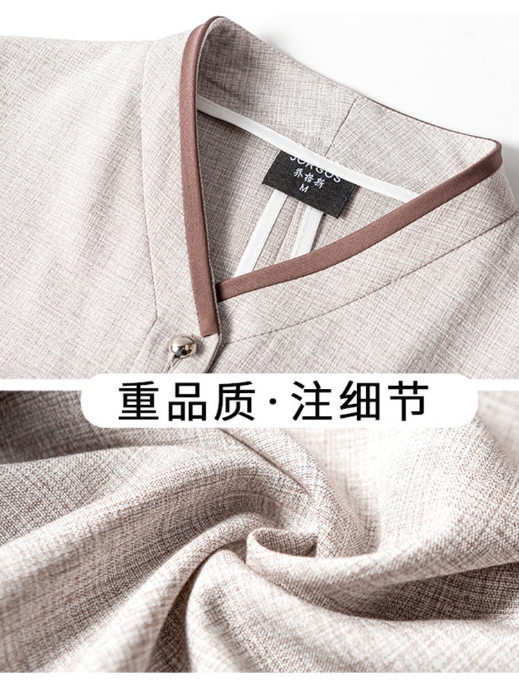 Housekeeping And Cleaning Work Clothes Short-Sleeved El Room Attendant Cleaning Clothes El Cleaning Work Clothes Summer Clothes For Men And Women - Image 3