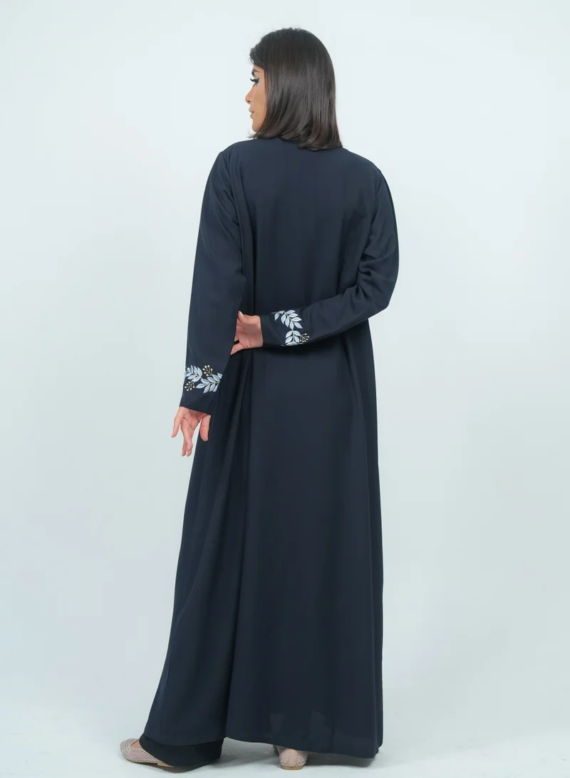 روزيت عباية عباية مطرزة كحلية