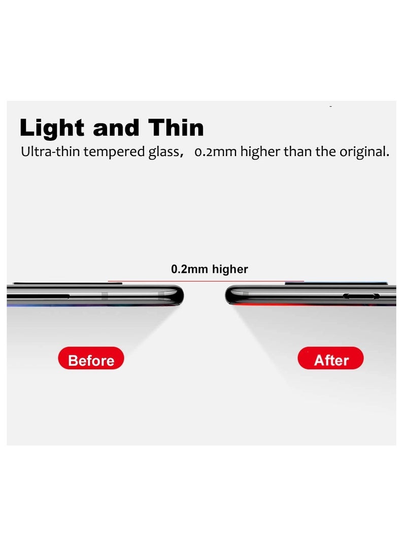 SYOSI واقي شاشة لهاتف Xiaomi Black Shark 5 Pro، زجاج مقسّى مقاوم للخدش بدرجة صلابة 9H مع واقي لعدسة الكاميرا، مناسب للجراب، مضاد لبصمات الأصابع، مضاد للخدش (2+2 عبوة) - Image 5