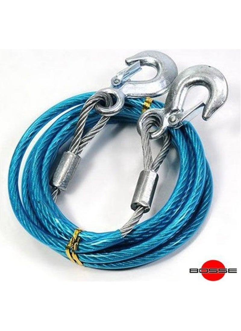 Nettedarikcisi Auto Towing Rope Steel Insulated Towing Rope 2 Ton 3 Meters 