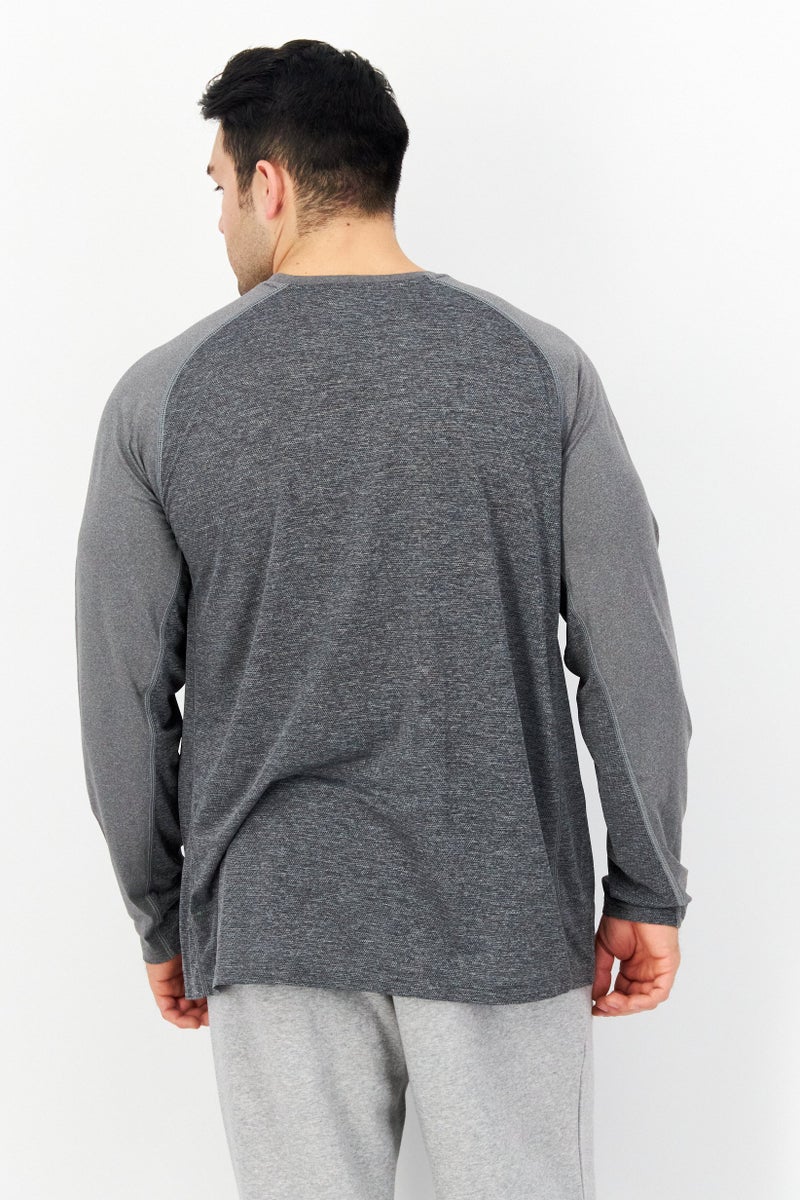 Eddie Bauer Men Sportswear Fit Brand Logo Training T-Shirt, Grey - Image 4