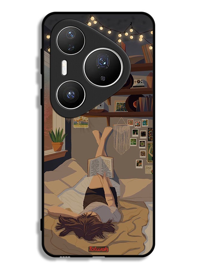 Tolwak Huawei Pura 80 Pro Protective Case Cover Studying Art - Image 1