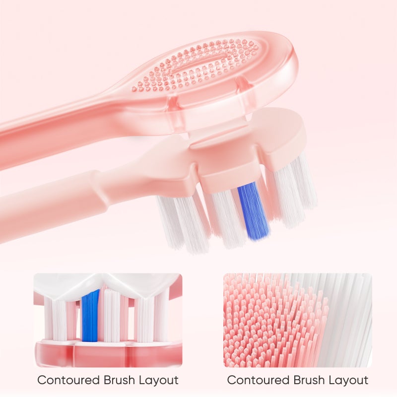 Soocas D3S Sonic Electric Toothbrush with UVC Sterilization, 4 Modes, Deep Clean, Ipx8 Waterproof, 180-Day Battery, Pink - Image 5