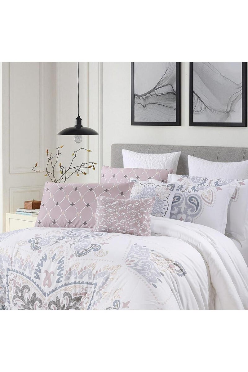 Melen Double summer bedspread 10 pieces - Rivera - White - Image 2