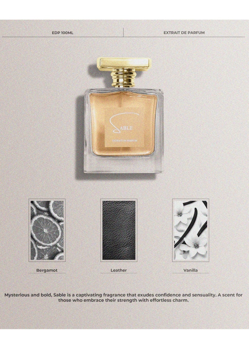 عطور ايه ام دي - عطر Privilege Sable من AMD Perfumes للرجال والنساء EDP 100 مل - Image 1