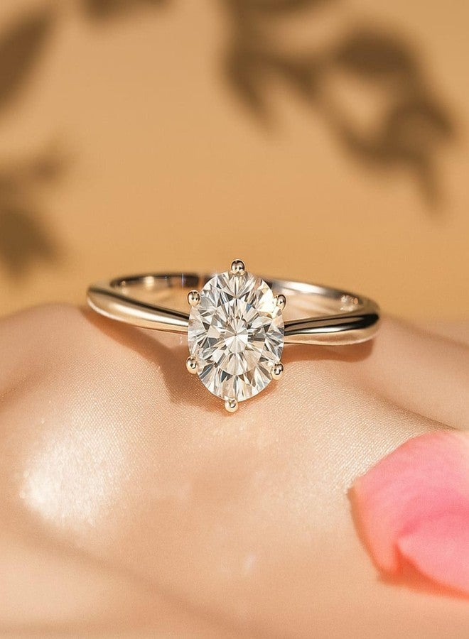 Silver Chest 925 Sterling Silver Ring for Women | AAA Zircon Solitaire Diamond Stone | Adjustable Finger Ring for Girls | Gift Box with Authenticity Certificate included - Image 4