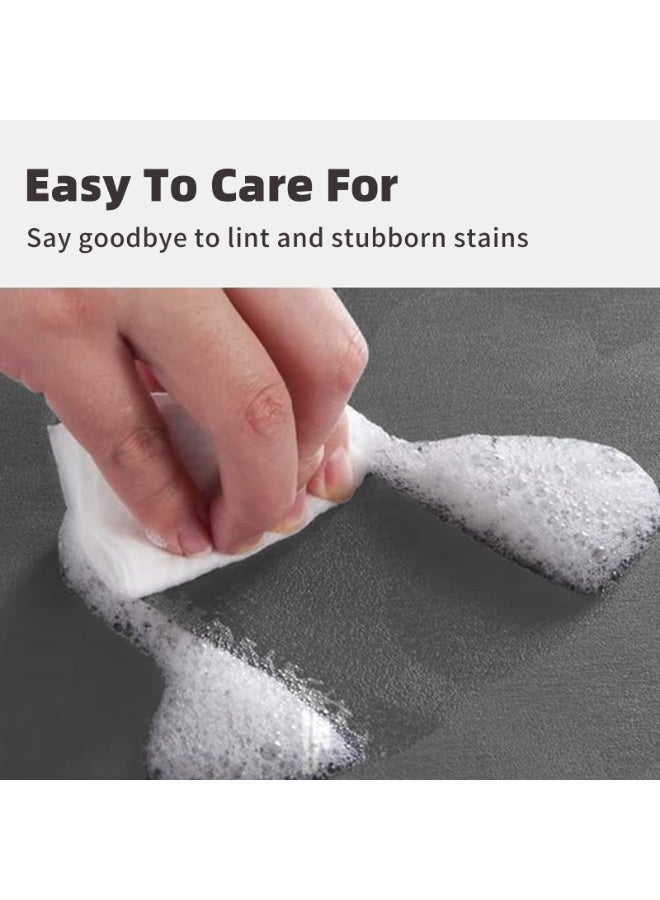 لولكس سجادة حمام من Lullaxx، فائقة الامتصاص وغير قابلة للانزلاق، مصنوعة من طين الطحالب من هلام السيليكا، تمتص الماء وتجف بسرعة، قابلة للغسل في الغسالة، مناسبة لأرضيات الحمام (15.75 × 23.62 بوصة) - Image 5