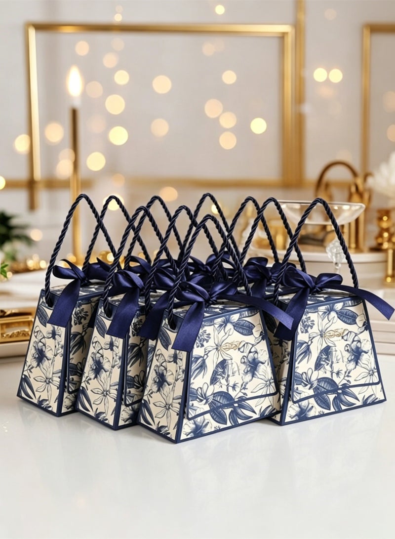 Eid Gift Boxes – Set of 10 Gift Boxes Ideal for Chocolates, Sweets, or Small Gifts for Eid and Birthday Celebrations, Dimensions: 12.8 × 6.2 × 10.8 cm - Image 1