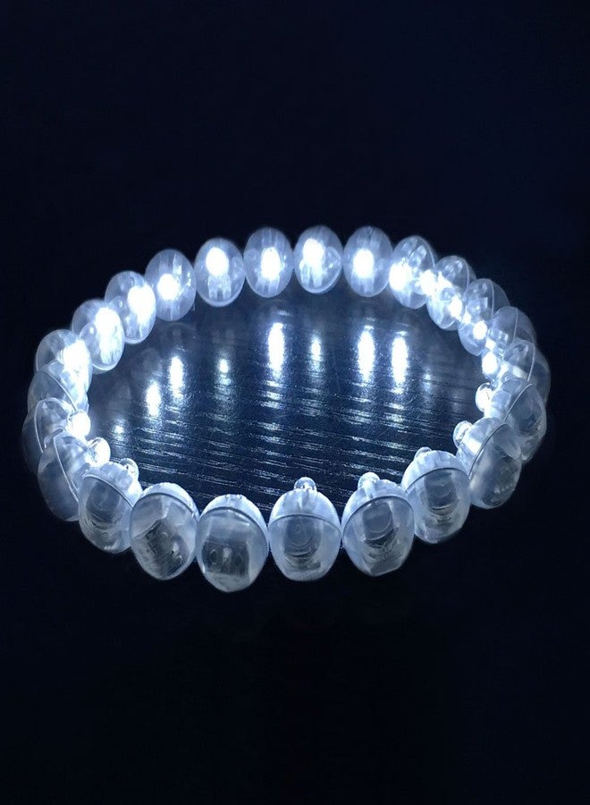 نيو لونز® 50 قطعة/عبوة، 50 مصباح كرة LED أبيض دائري، إضاءة بالون، وقت استعداد طويل، مناسب لتزيين حفلات الزفاف والمناسبات الرسمية. - Image 2