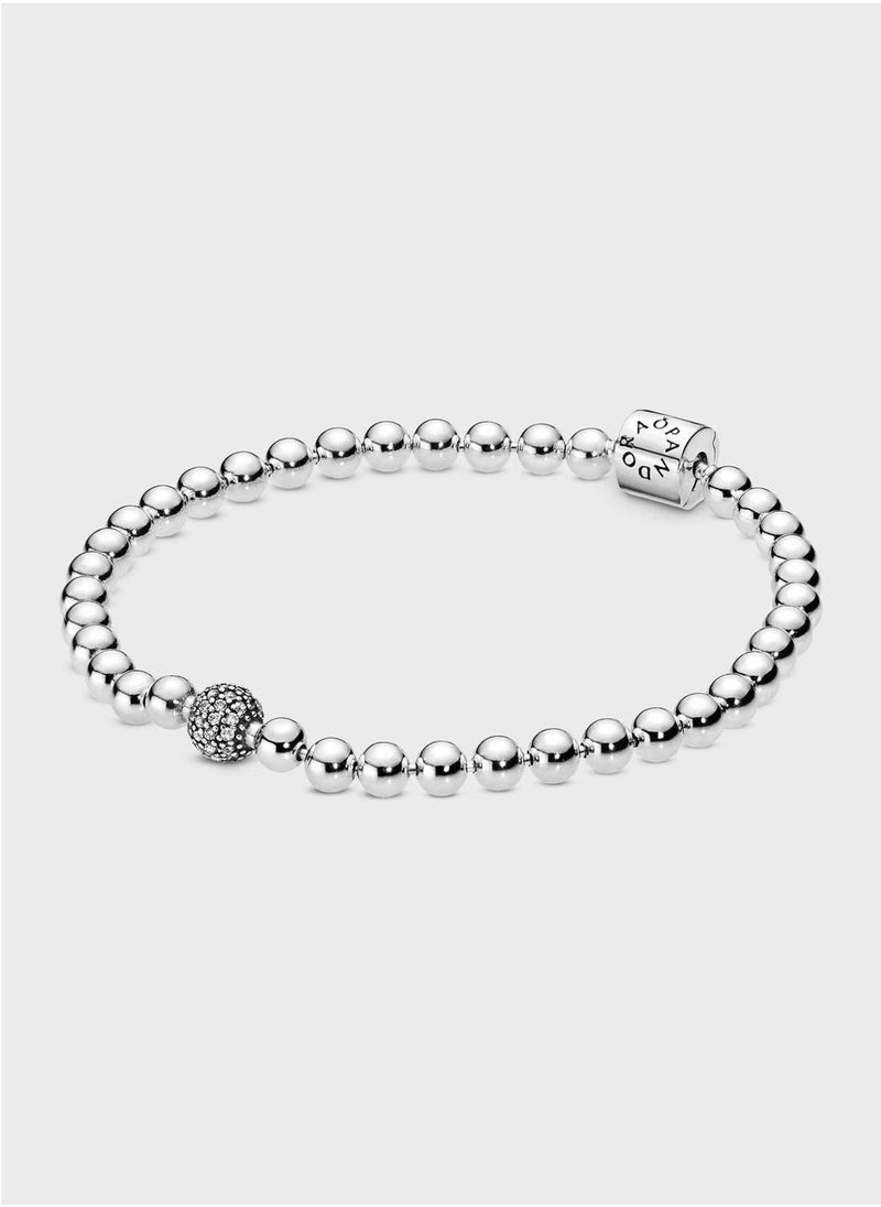 PANDORA Beads & PavÃ© Bracelet - Image 1