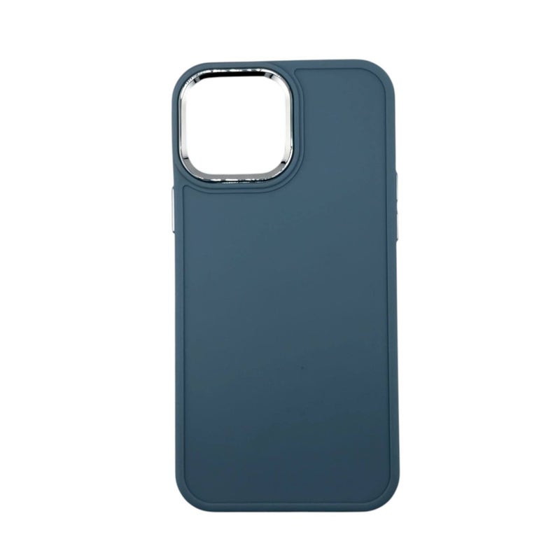 TEXOS CA-07 Silicone Protective Case with Metallic Camera Ring for iPhone For iPhone 11 Pro Max - Amber - Image 4